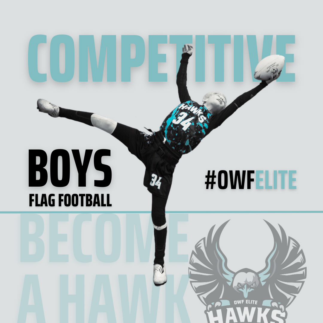 Ottawa Women's Football Elite Hawks Competitive Flag Football Program for boys