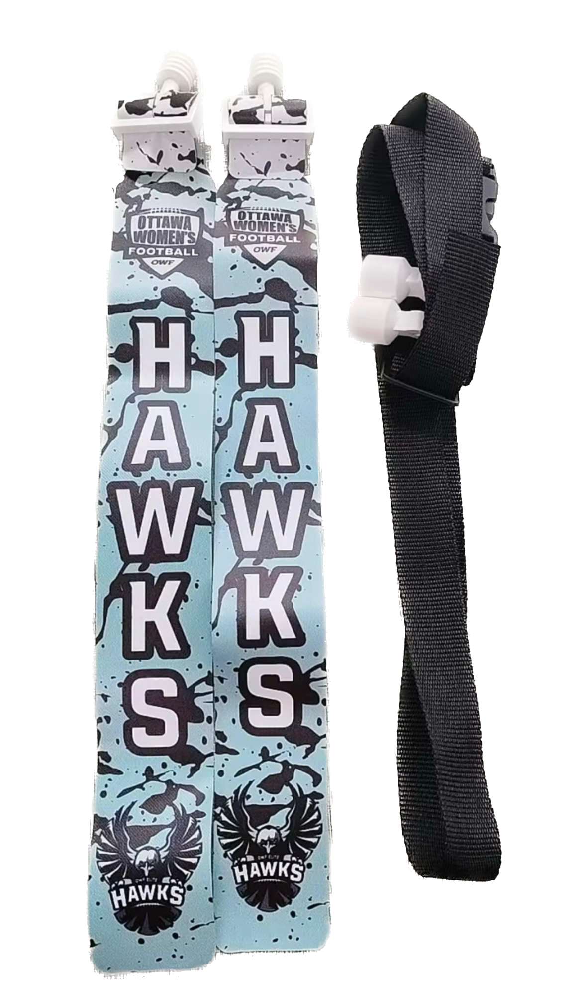 Hawks Complete Flag Football Belt Set