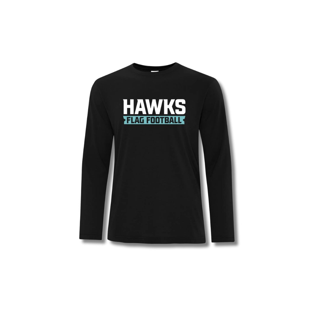 Hawks “Take Flight” Flag Football Long Sleeve