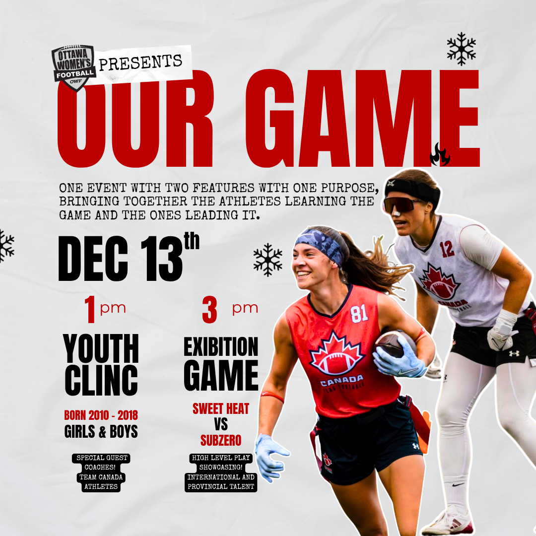 "Our Game" Flag Football Event